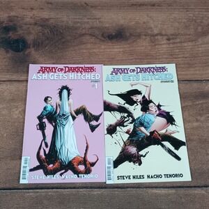 Army of Darkness Ash Gets Hitched #1 & #2 Comic Book Dynamite